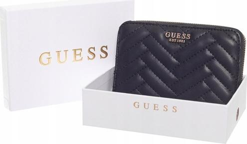 Actual product image Guess Anning Slg Damen Geldbörse mit Reissverschluss, mittelgross, Schwarz