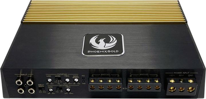 Phoenix gold ZQ5004 4 Kanal High End Verstärker 4x130WRMS@2ohm/4x85WRSM@4ohm (Amplificatore a 4 canali)