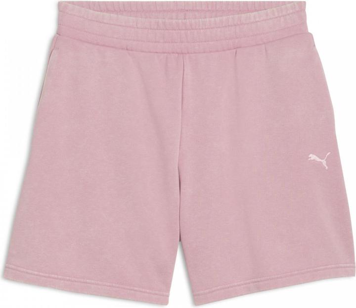 Actual product image Puma ESS ELEVATED Wash High-Waist Shorts 5" TR (S)