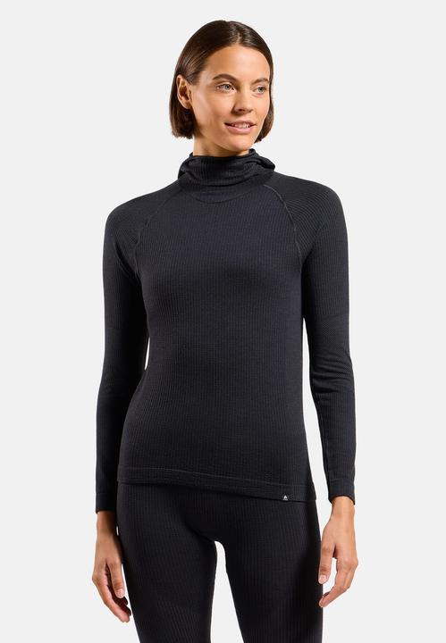 Productafbeelding Odlo Seamless Performance Wool Funktionsshirt mit Gesichtsschutz (M)