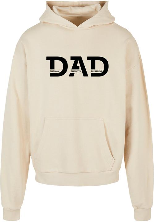 Produktbild Merchcode Fathers Day - The Man, The Myth, The Legend Ultra Heavy Hoody - 116587 (M)
