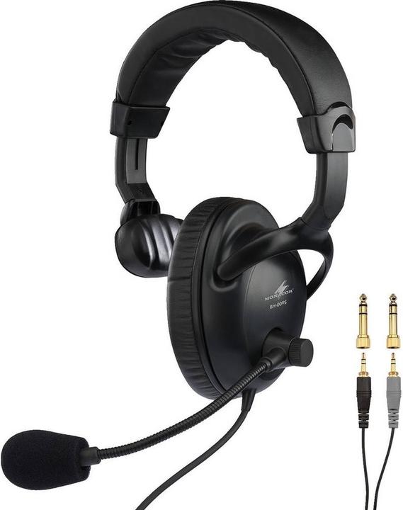 Monacor Headset Gesangs-Mikrofon BH-00