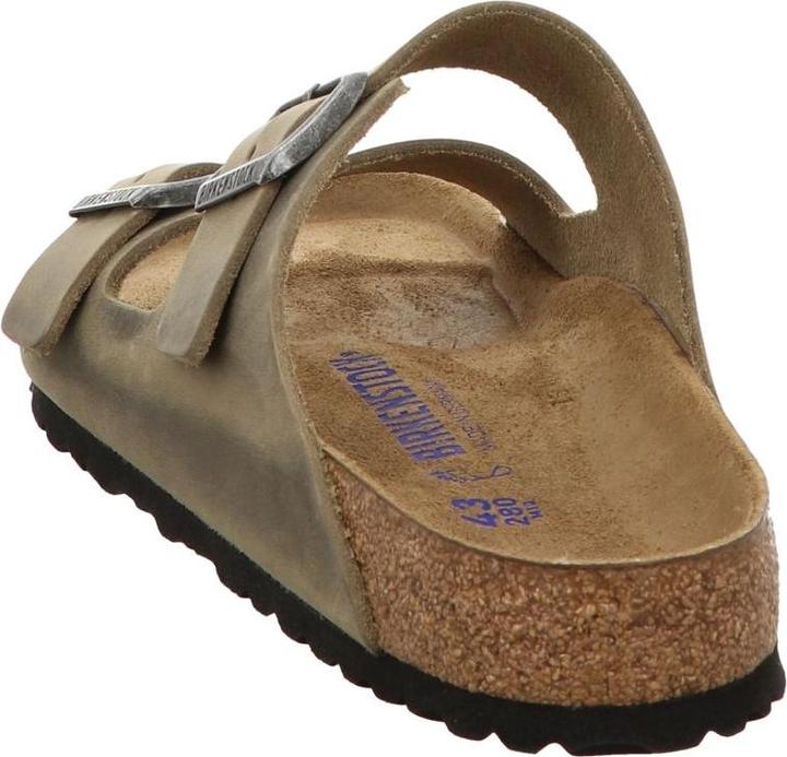 Actual product image Birkenstock Arizona Soft Footbed natural leather oiled normal (37)