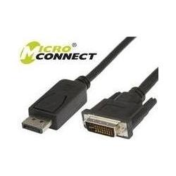 Thumbnail - MicroConnect DisplayPort-Kabel (1 m, DisplayPort), Video Kabel