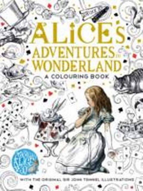 Actual product image The Macmillan Alice Colouring Book (English, Lewis Carroll, 2015)