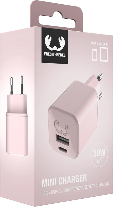 Immagine prodotto Fresh'N Rebel Mini Caricatore USB A + USB C (30 W)