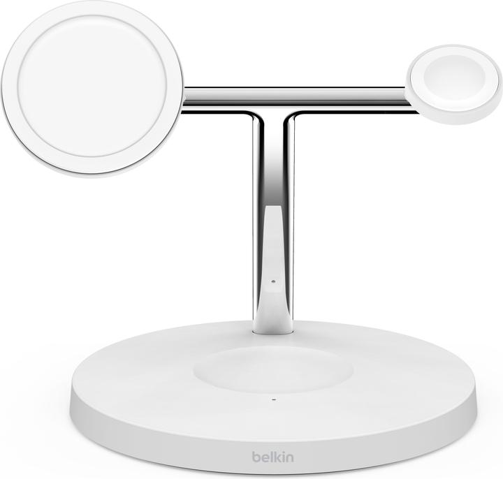 Immagine prodotto Belkin BoostCharge Pro 3-in-1 Ladegerät mit MagSafe (15 W)