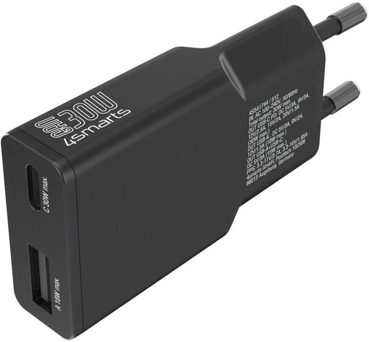 Actual product image 4smarts Netzladegerät PDPlug Slim (30 W, 2 ports)