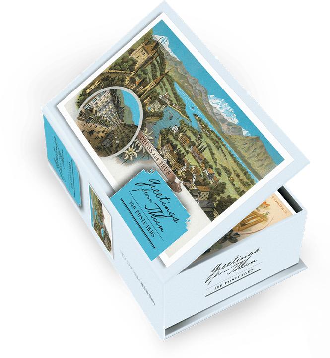 Actual product image Gruss aus Thun/Greetings from Thun (100 pcs.)