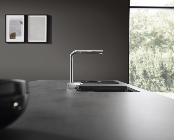 Produktbild hansgrohe Aquno Select M81 Einhebel-Küchenmischer 250 (chrom)