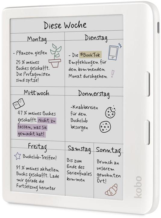 Actual product image Kobo Libra Colour (7", 32 GB, White)