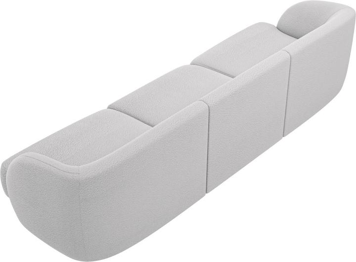 Actual product image Micadoni Boucle Sofa, "Miley", 3 Seats, 255x90x70Made in Europe (3-seater)