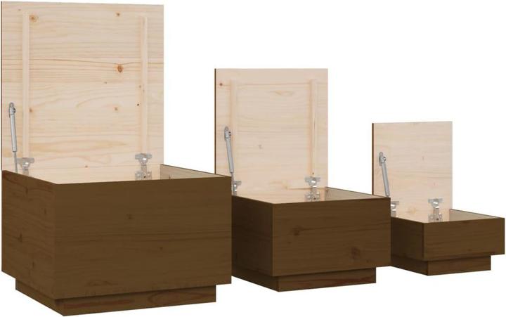 Actual product image vidaXL Aufbewahrungsbox (55 cm, 3x)