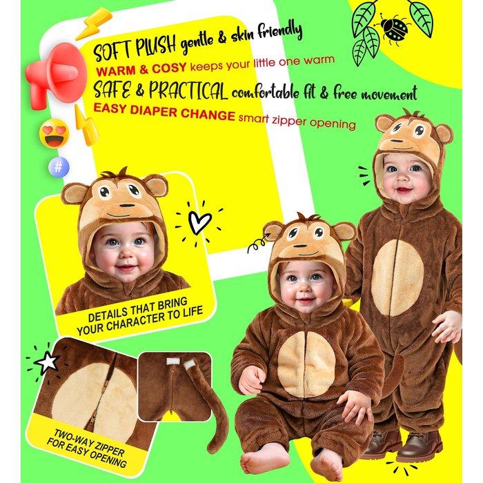 Immagine prodotto Widmann Affe Samt Plüschkostüm (80)