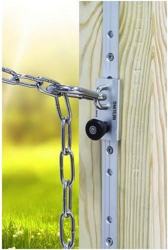 Actual product image Nesling Rails with eyebolt