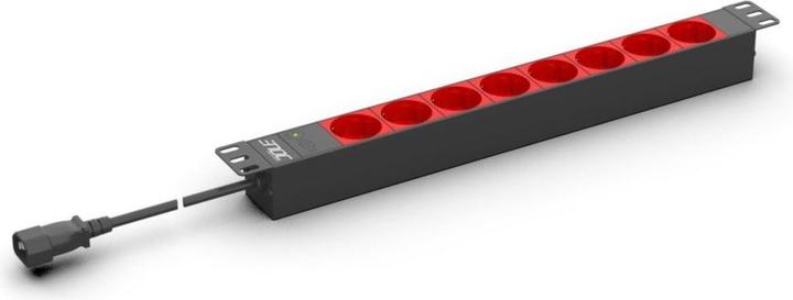 Produktbild Enoc 48,30cm (19") Steckdosenleiste 8xSchuko rt m.C14 EPU 08-R-C14