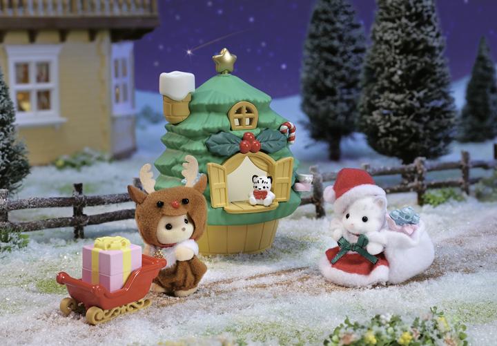 Produktbild Sylvanian Families Baby Santa's Christmas Tree House