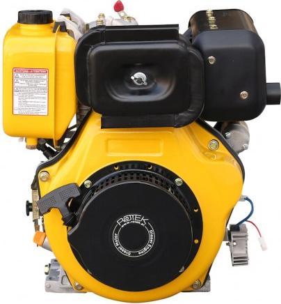 Produktbild Rotek - Dieselmotor 1-Zylinder 4-Takt 474ccm ED4-0474-5HE-F1A, luftgekühlt
