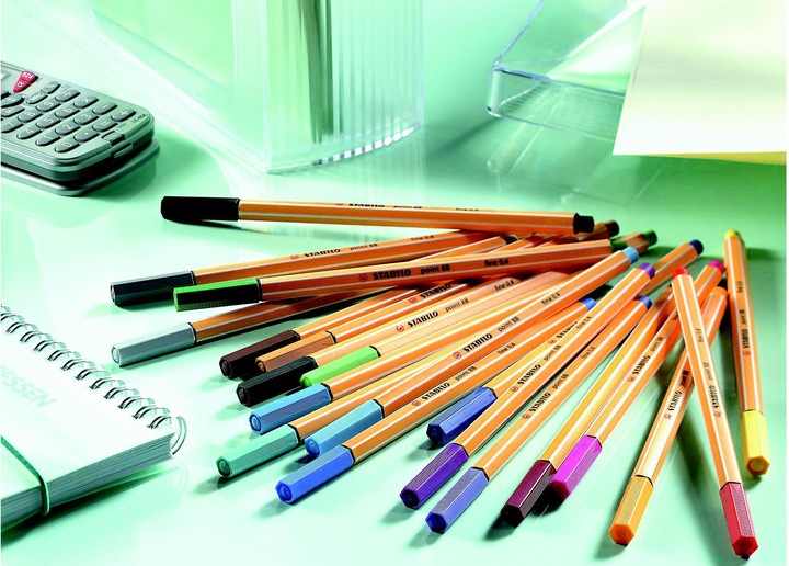 Produktbild STABILO point 88 Fineliner (Schwarz, 1 x)