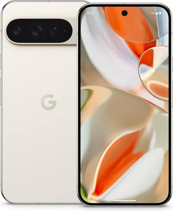 Image du produit Google Pixel 9 Pro XL (128 Go, Porcelain, 6.80", Double SIM)