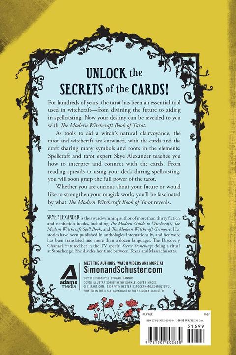 Produktbild The Modern Witchcraft Book of Tarot (Englisch, Skye Alexander, 2017)
