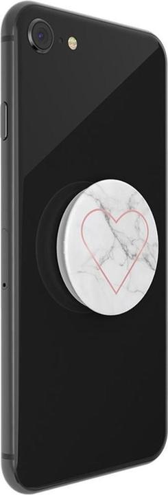 Actual product image PopSockets Stoney Heart Mobile Phone Stand Stone, Pink