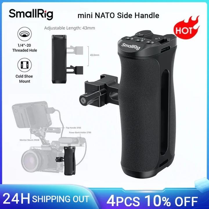 Immagine prodotto SmallRig 4840 mini NATO Side Handle (Impugnatura)