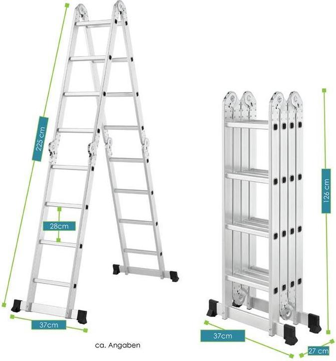 Immagine prodotto Hauptner Multiladder (Scaletta multiuso, 470 cm)