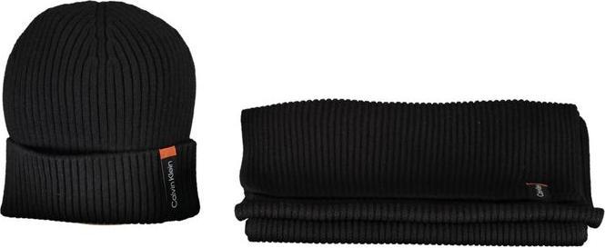 Immagine prodotto Calvin Klein Black Cotton Men Scarf Set