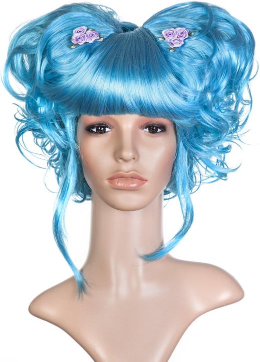 Actual product image Maskworld Manga Perücke türkis - Kostüm Perücke für Fasching