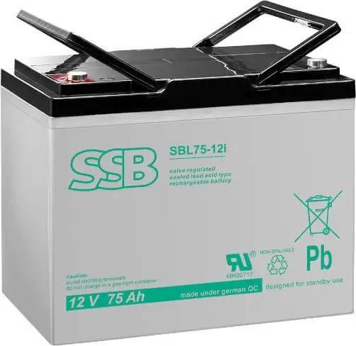 SSB SBL75-12i 12 Volt 75 Ah (12 V, 75 Ah)