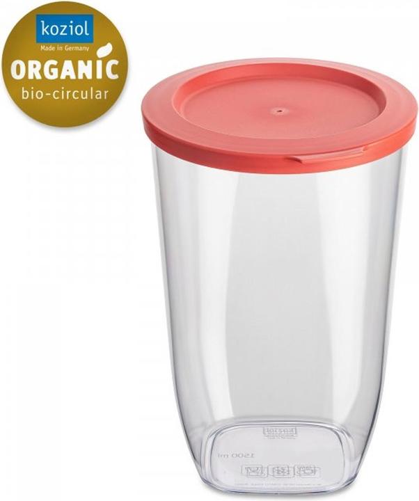 Produktbild Koziol Vorratsdose Connect Dry M 1.5 l, Rot (1.50 l)
