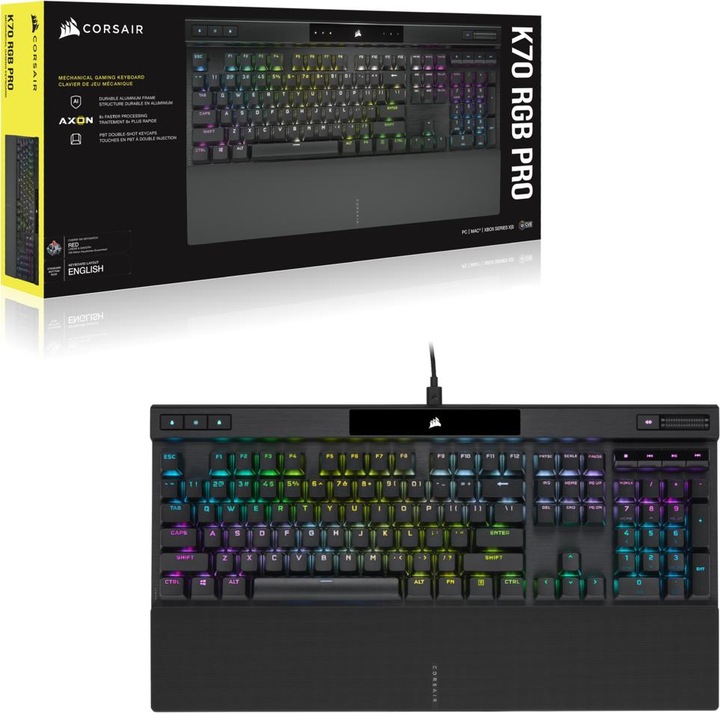 Produktbild Corsair K70 RGB Pro (DE, Kabelgebunden)
