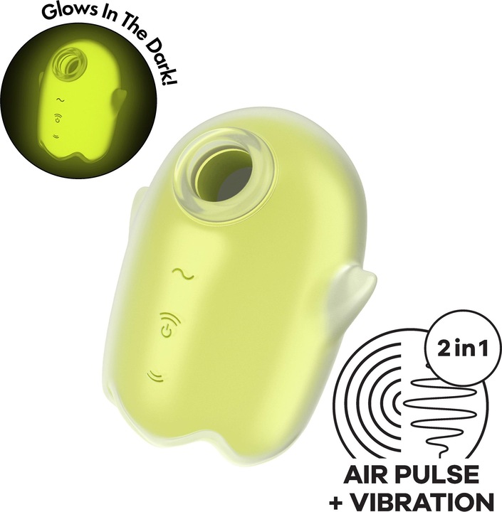 Actual product image Satisfyer Glowing Ghost - Yellow
