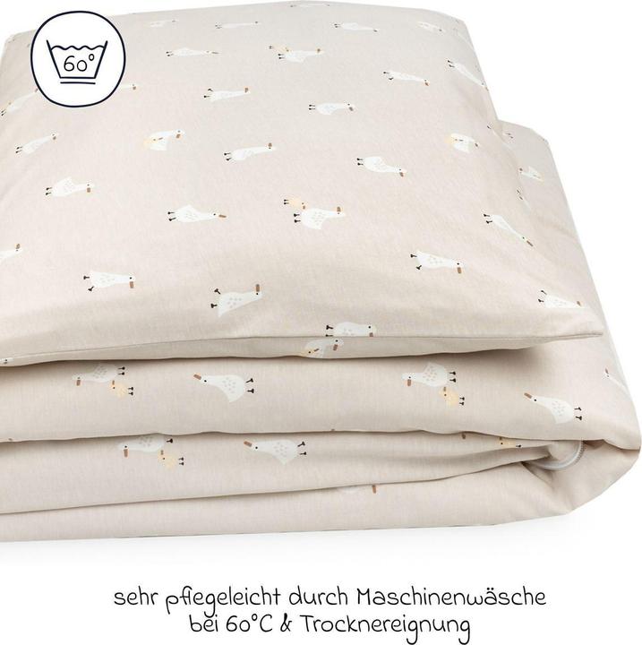 Produktbild Julius Zöllner Bettwäsche Jersey 100 x 135 / 40 x 60 cm (100 x 135 cm, 40 x 60 cm)