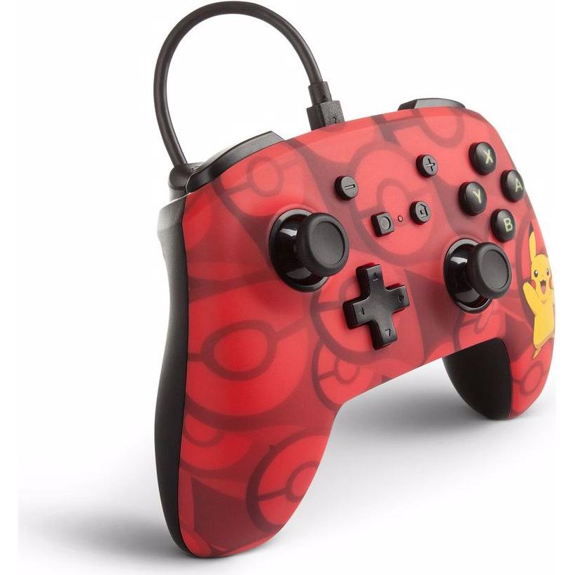 Thumbnail - PowerA Enhanced Wired Switch Controller Pikachu (Switch), Gaming Controller, Rot, Gelb