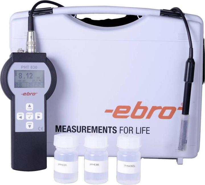 Actual product image Ebro pH Meter PHT 830 Set 1 pH-