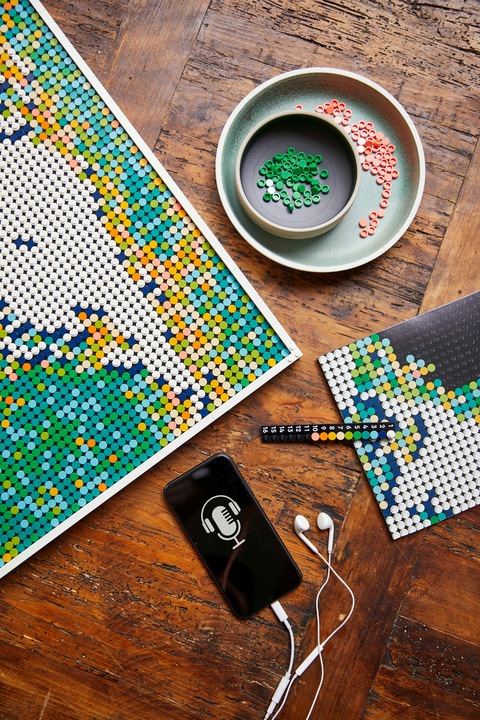 Actual product image LEGO World map (31203, LEGO Art, LEGO Rare Sets)