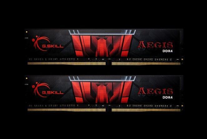 Produktbild G.Skill Aegis (2 x 4GB, 2133 MHz, DDR4-RAM, DIMM)