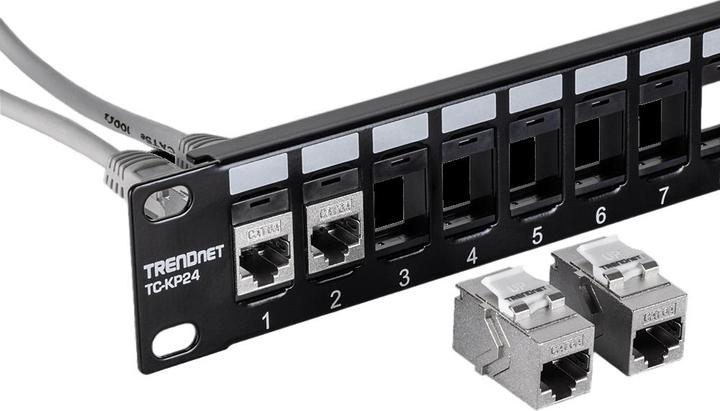 Image du produit Trendnet Cat6A RJ-45 Keystone Inline (Module Keystone)