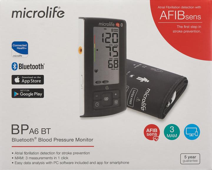 Actual product image Microlife Afib A6