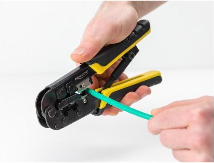 Immagine prodotto Delock Pinze a crimpare universali con spelafili (188 mm)
