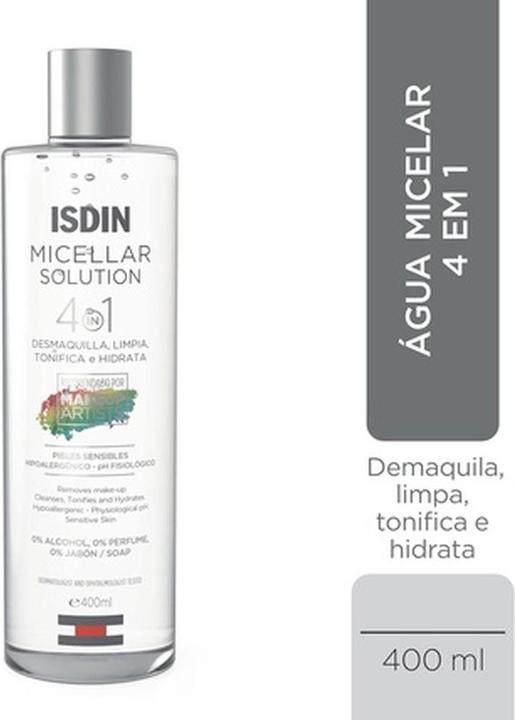 Image du produit Isdin Eau micellaire 4en1 (Eau micellaire, 400 ml)