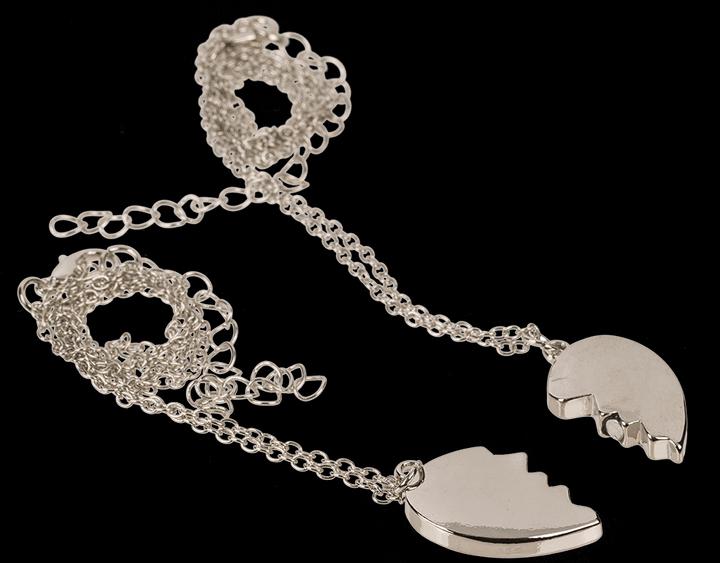 Immagine prodotto Out of the blue Collana dell'amicizia Collana del cuore (Metallo)