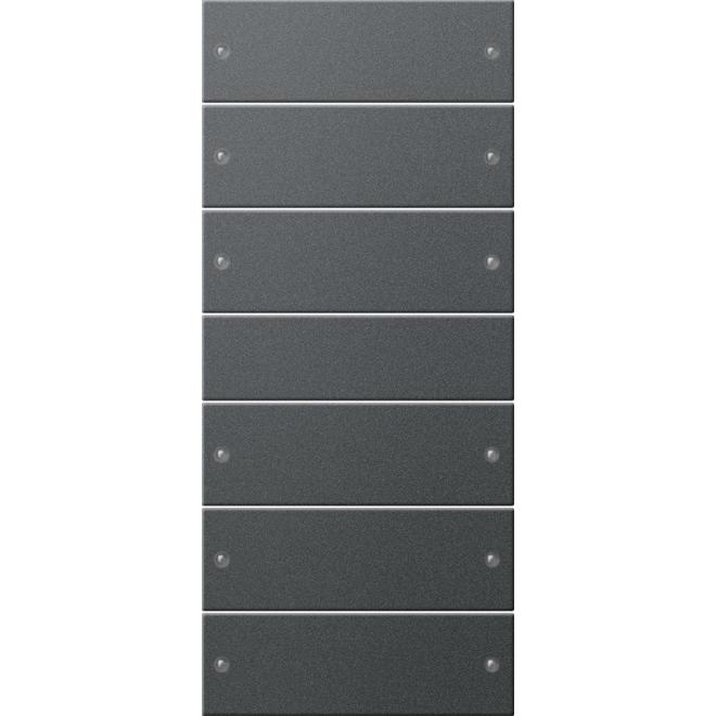 Gira, Zubehör Schalterprogramm, Wippenset 6f (3+3) System 55 218628