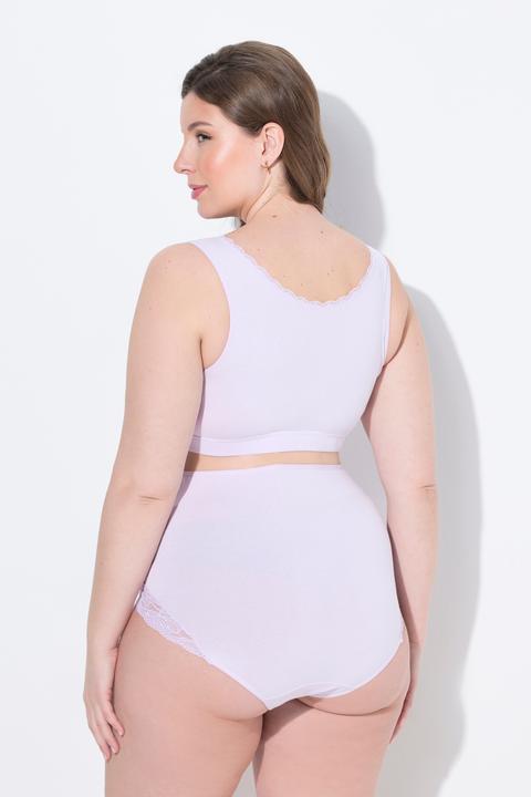 Immagine prodotto Ulla Popken Bustier per l'allattamento Bellieva di cotone biologico con pizzo e senza cuciture (60 H)