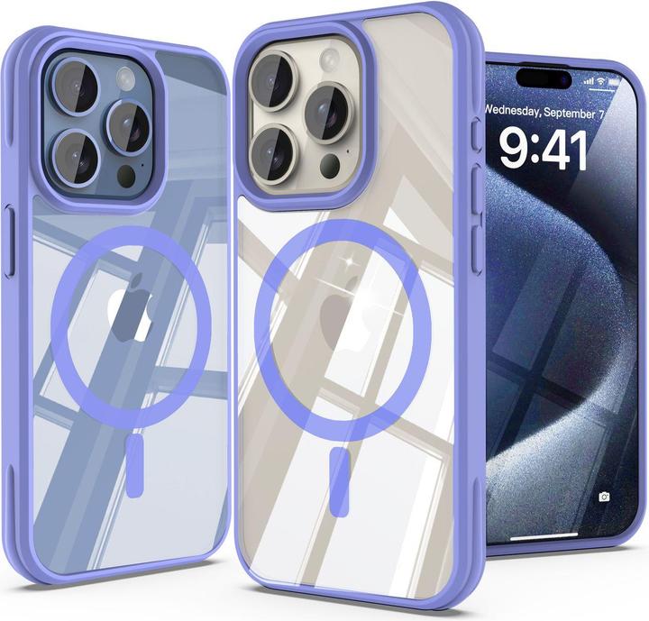 Actual product image Cadorabo Cover for Apple iPhone 15 PRO MAX MagSafe compatible case (Apple iPhone 15 Pro Max)