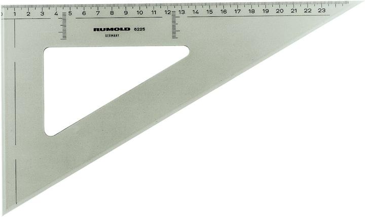 Image du produit Rumold Triangle à dessin 60 25 cm (25.25 cm, Matières plastiques)
