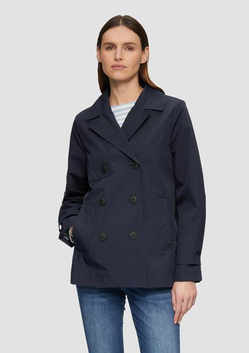 Produktbild S.Oliver Outdoor-Jacke Wasserabweisende Cabanjacke mit Riegeldetail am Ärmel (34)