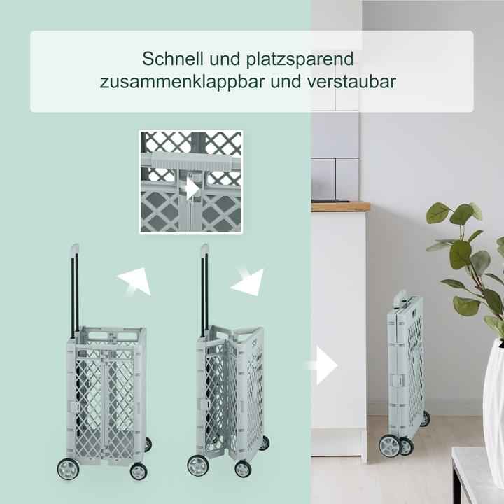 Produktbild Relaxdays Einkaufstrolley